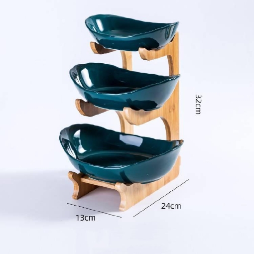 Picture of Three-layer plate - Green -SH