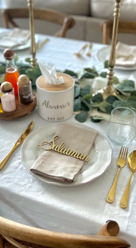 Picture of Names Place Card - Set of 6